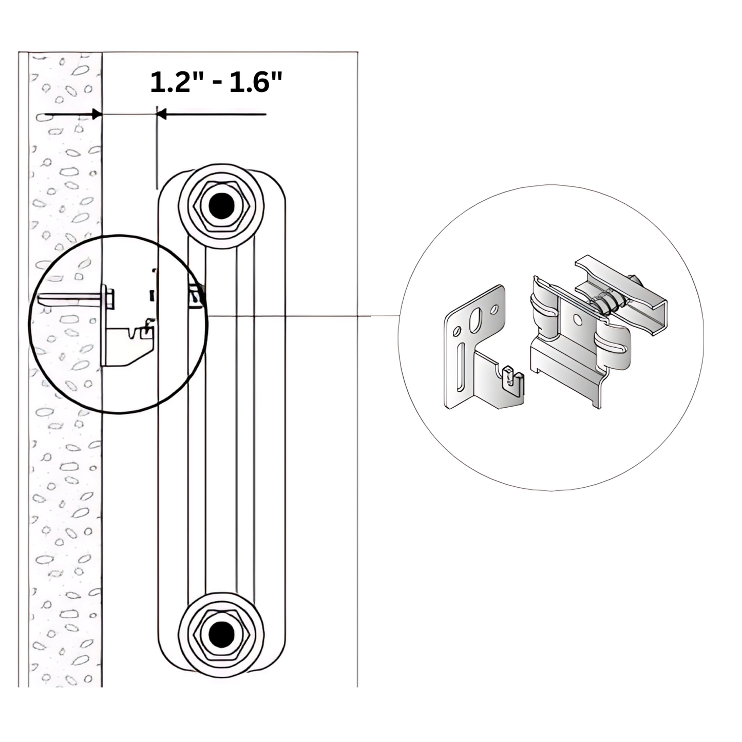 Ardesia Minimal Hanging Kit