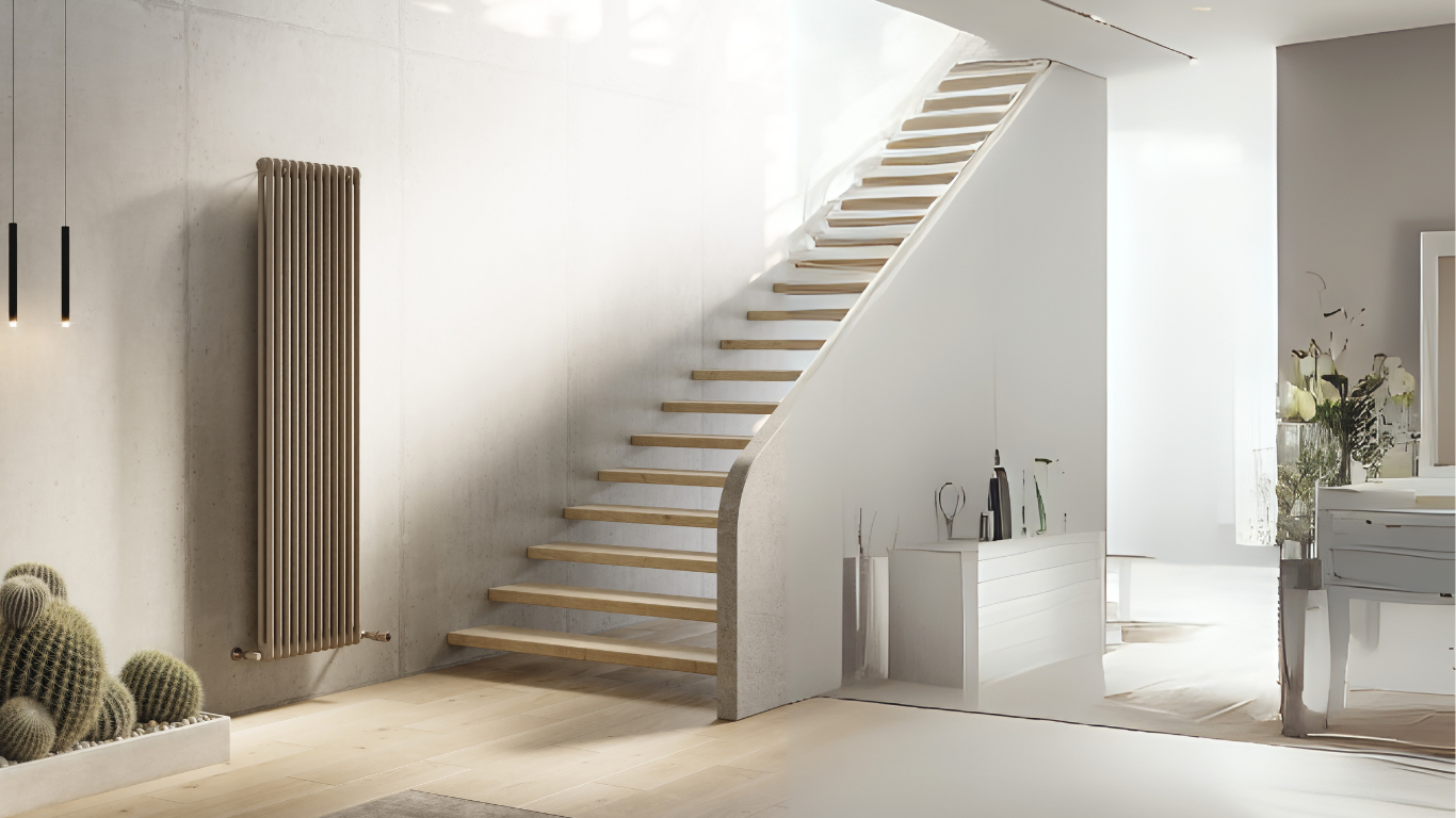 Cordivari Italian design radiators — 100% Made in Italy, 80+ colors, stainless steel pioneers, sustainable design.