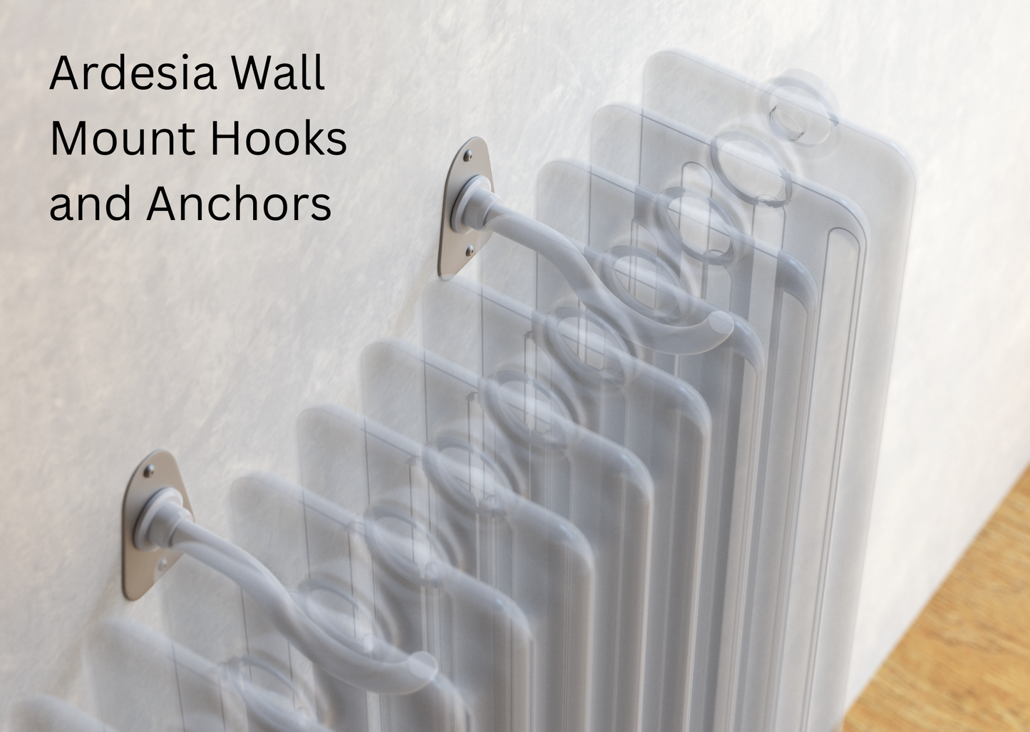 Ardesia 3 Column | Horizontal Cast Iron Style Hot Water Radiator