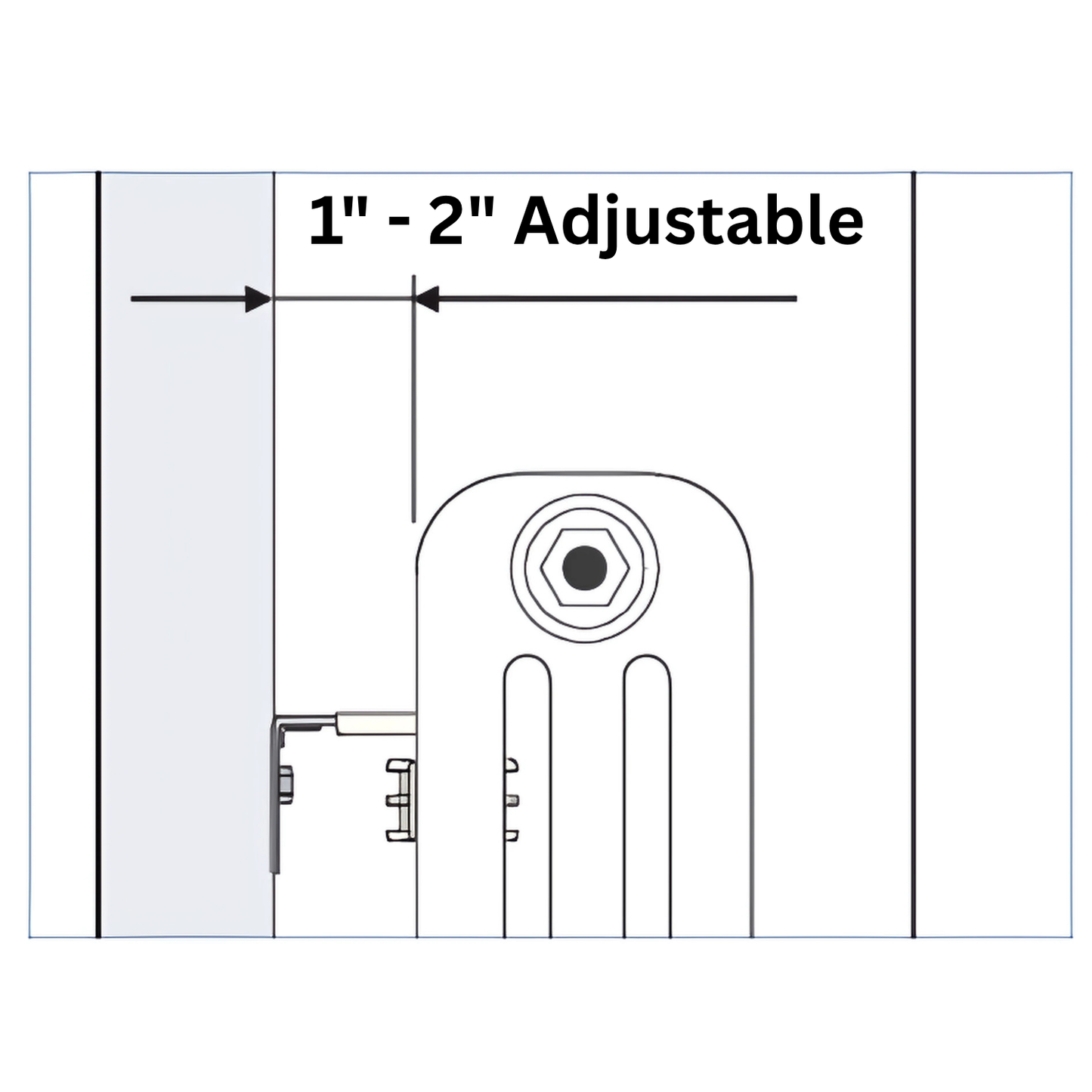Ardesia Welded Feet Support