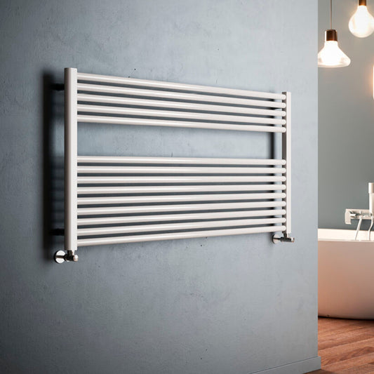 Claudia Wide | Horizontal Hot Water Towel Warmer
