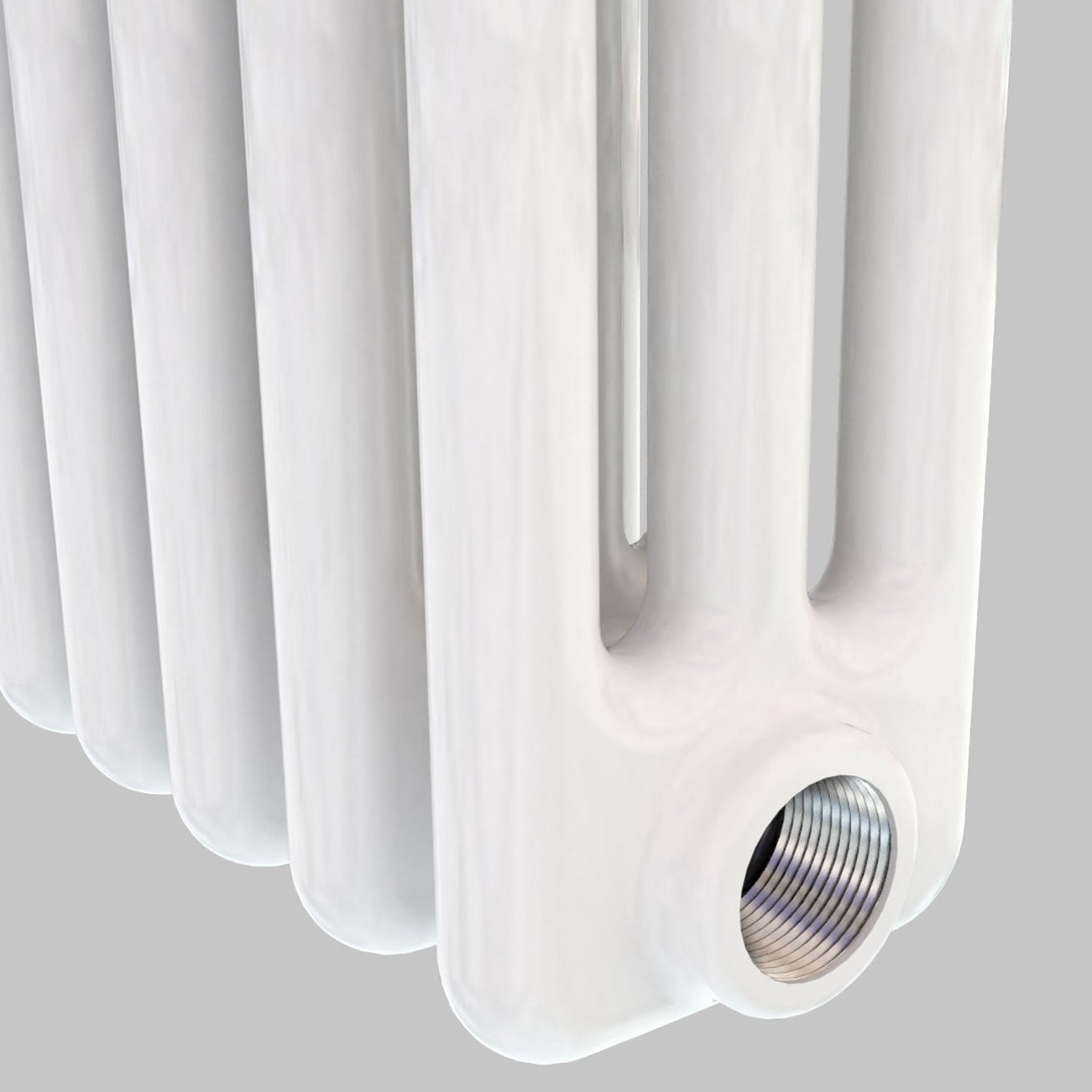 UNOPENED: Ardesia 3 Column Horizontal | Wall or Floor Mount Hydronic Radiator