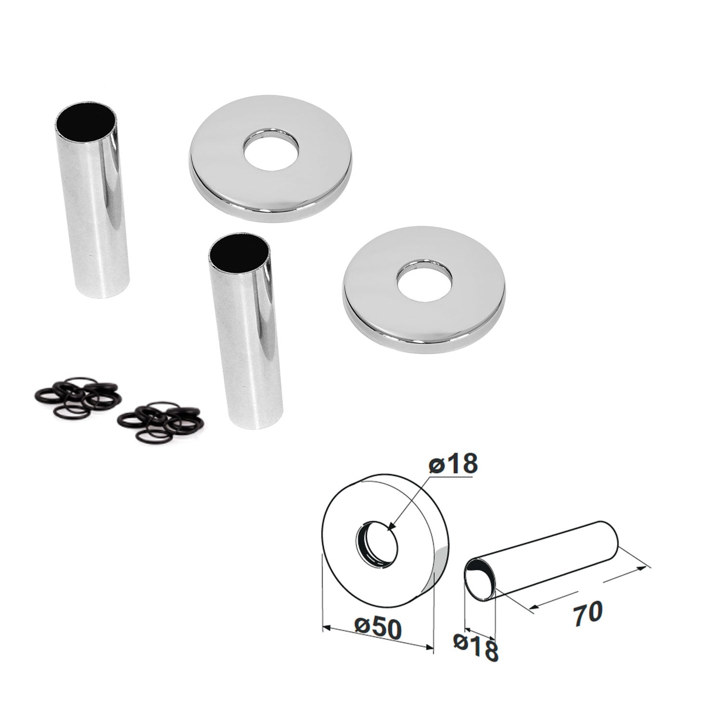 Pipe Covering Kit - Steel