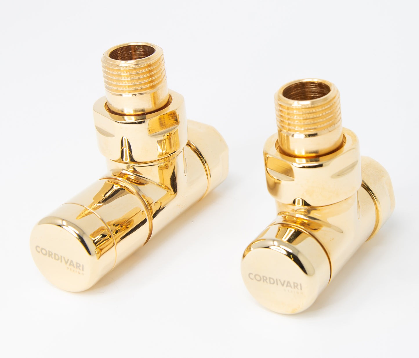 Elegant Valve Gold Square Manuel - Stainless Steel