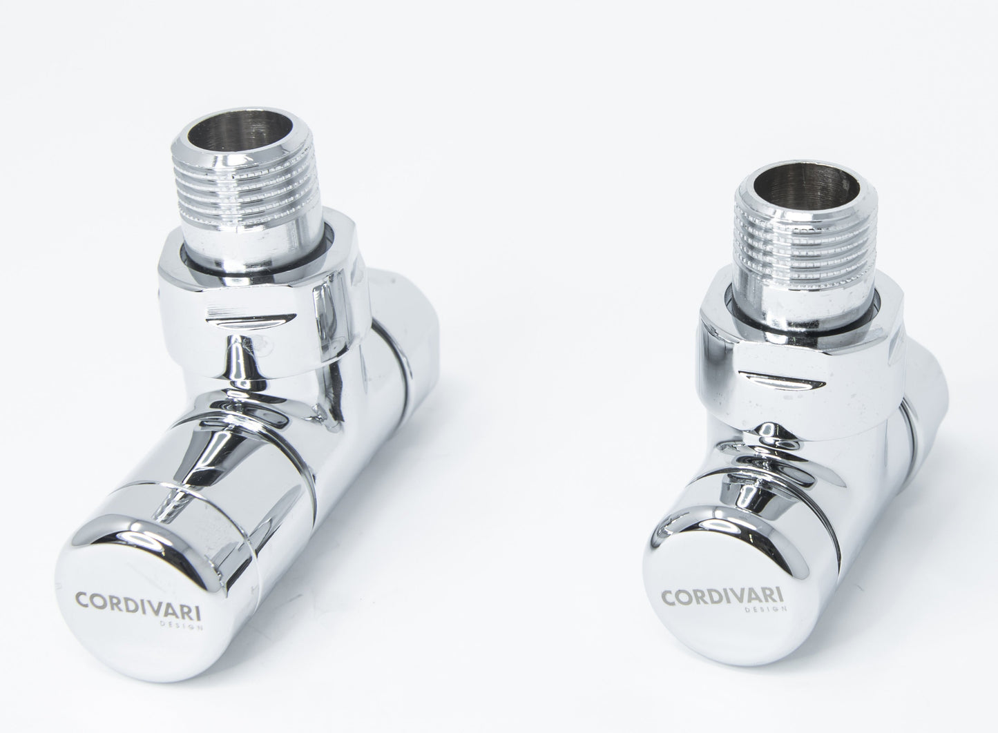 Elegant Valve Square Manuel - Polished Stainless Steel