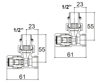 Kristal Total Color Valve Square Holders - Multiple Finishes Available
