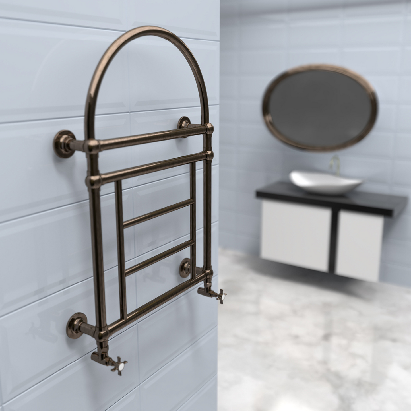Retro III | Hot Water Towel Warmer