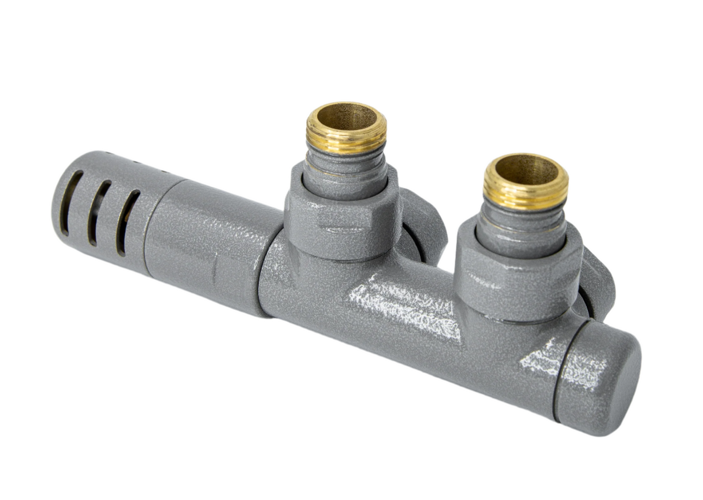Tinta Square Valve (Left) Pipe Centers 50 mm - with Thermostatic Head