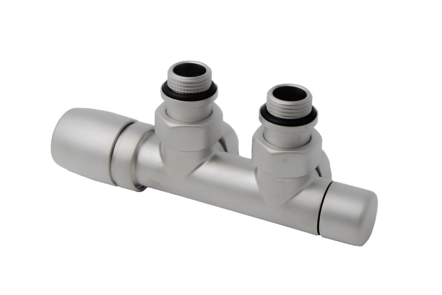 Kristal Total Color Valve Square with Pipe Centers 50mm and Thermostatic Option (Left/Right) - Multiple Finishes Available