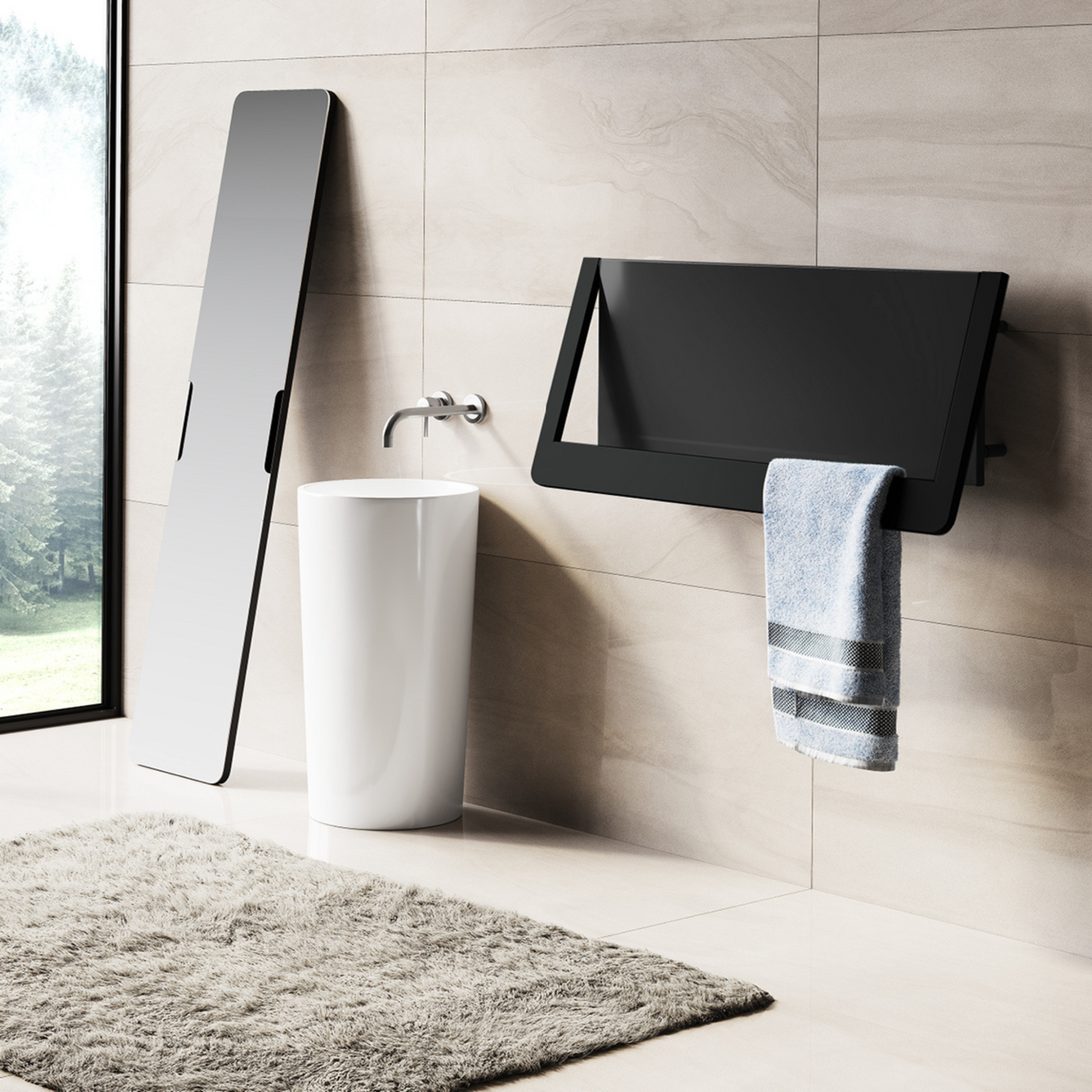 Cordivari Neo Design 3D Towel Warmer