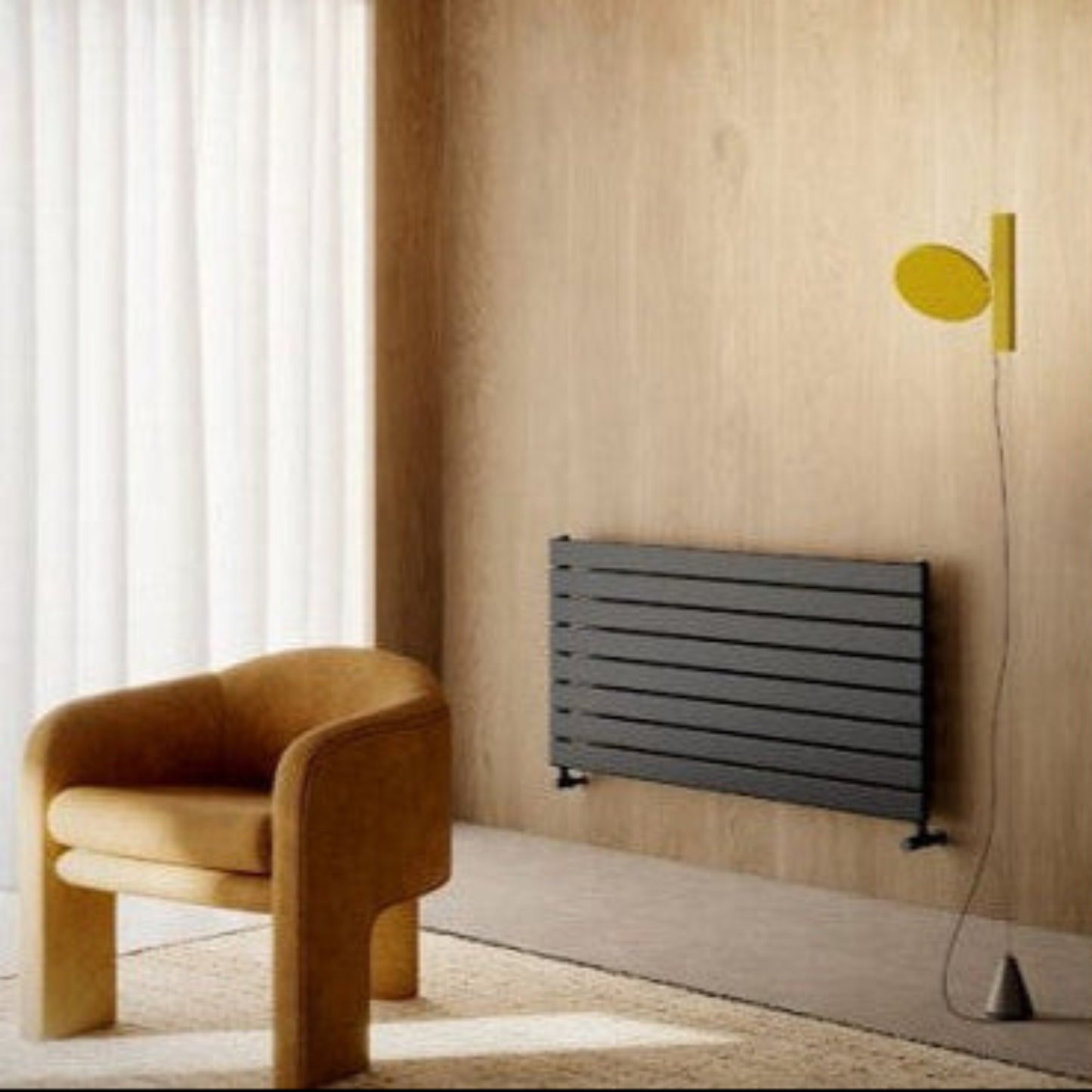 UNOPENED: Rosy Horizontal | Hot Water Radiator | H 1'10" x W 5'11"