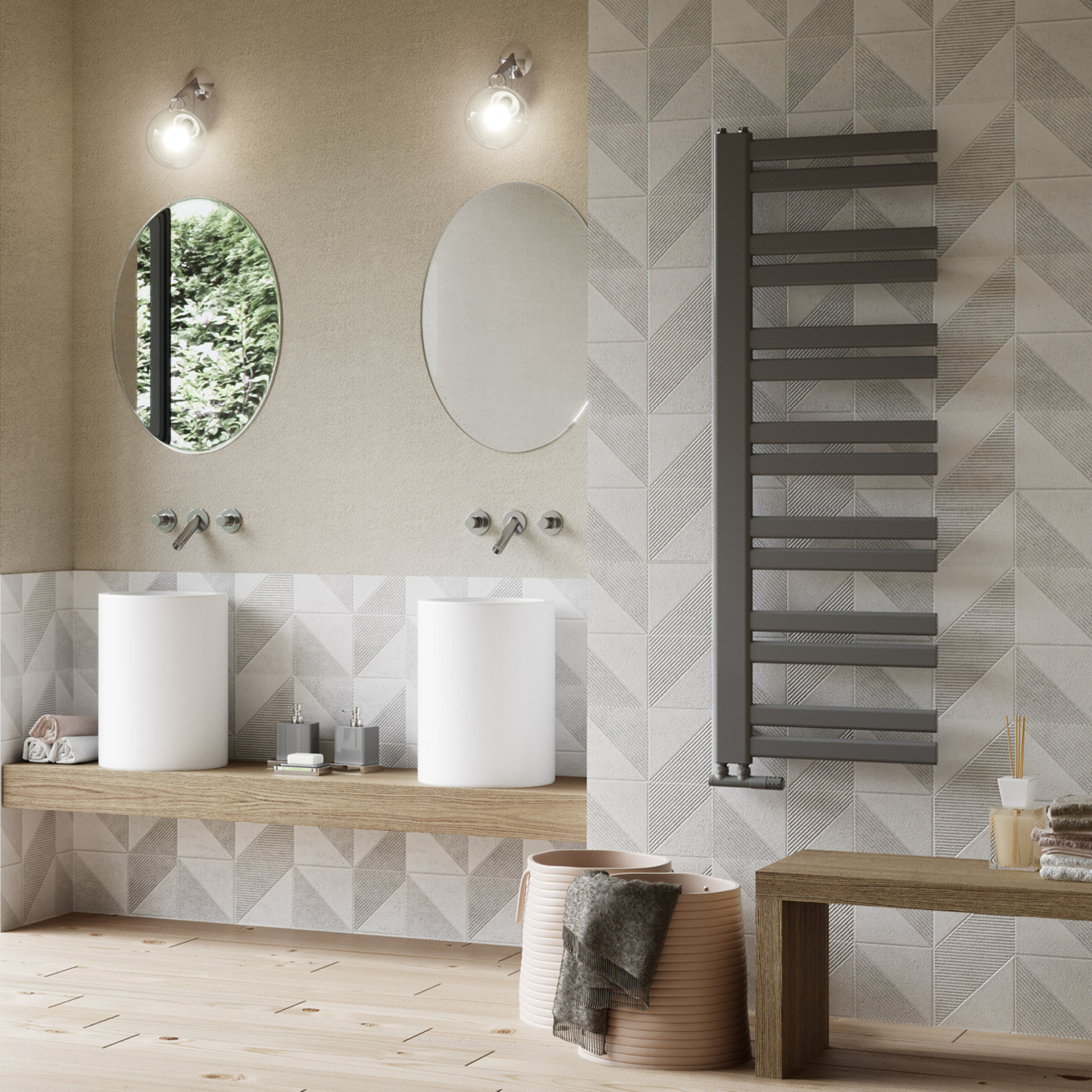 Andrea Modern Towel Warmer Cordivari