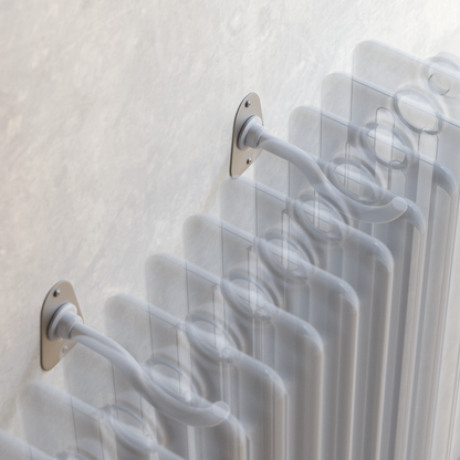 UNOPENED: Ardesia 3 Column Horizontal | Wall or Floor Mount Hydronic Radiator
