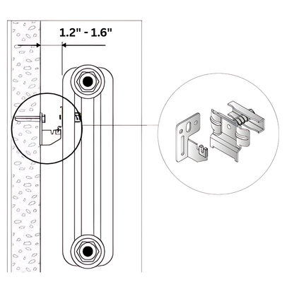 Ardesia Minimal Hanging Kit