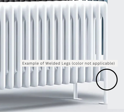 UNOPENED: Ardesia 5 Columns Horizontal  | Floor Mount Hydronic Radiator