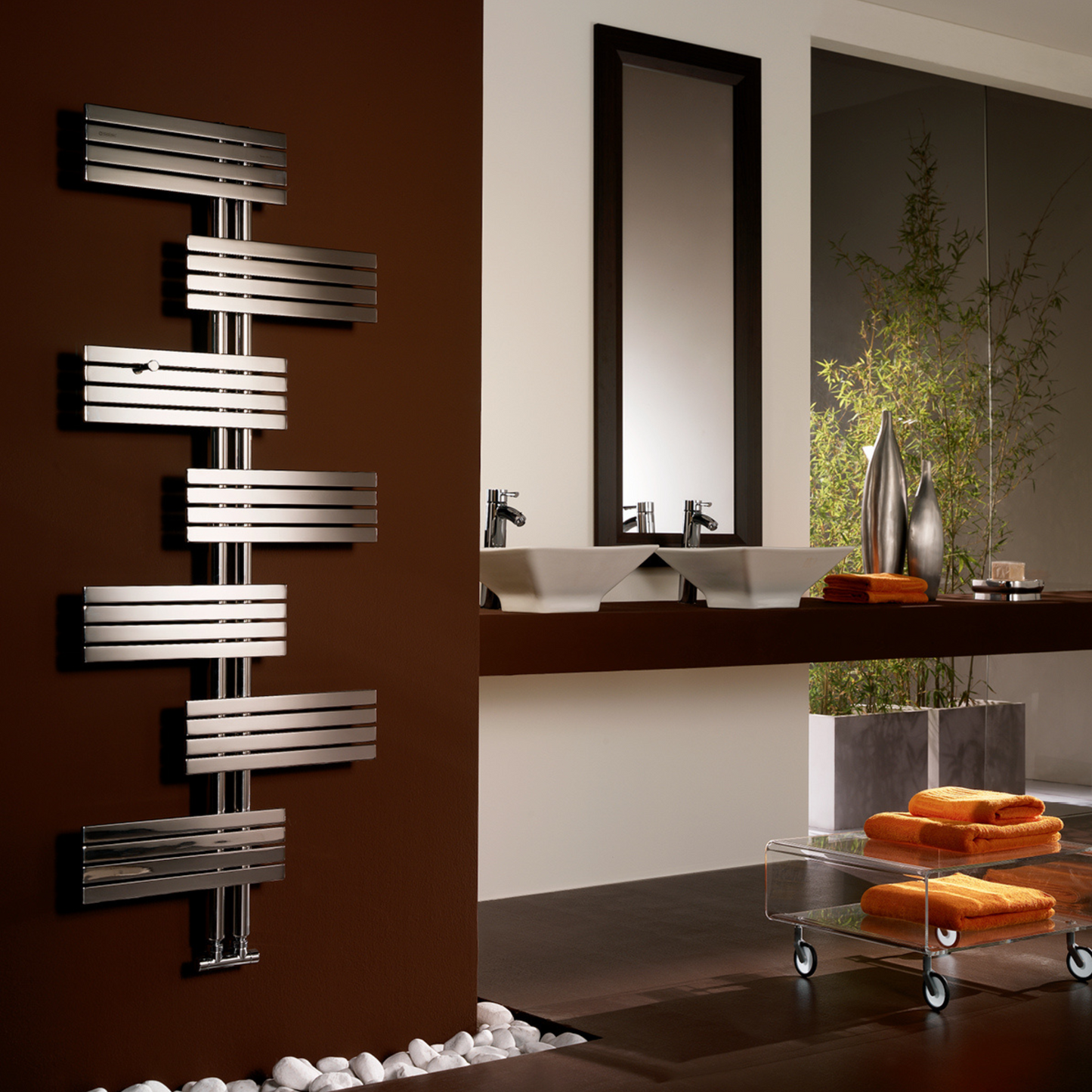 Babyla Stainless Steel Towel Warmer Radiator Cordivari