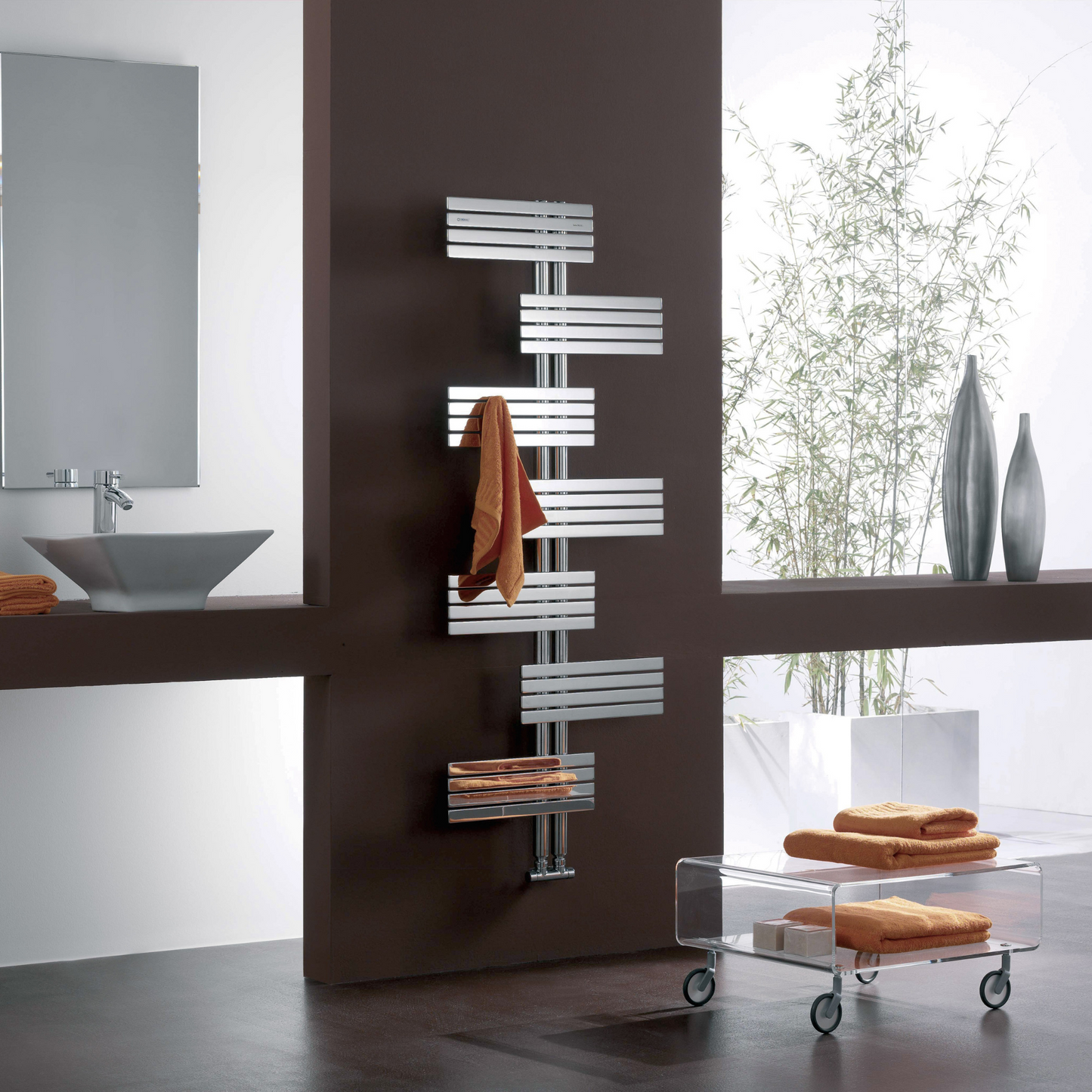 Babyla Stainless Steel Towel Warmer Radiator Cordivari