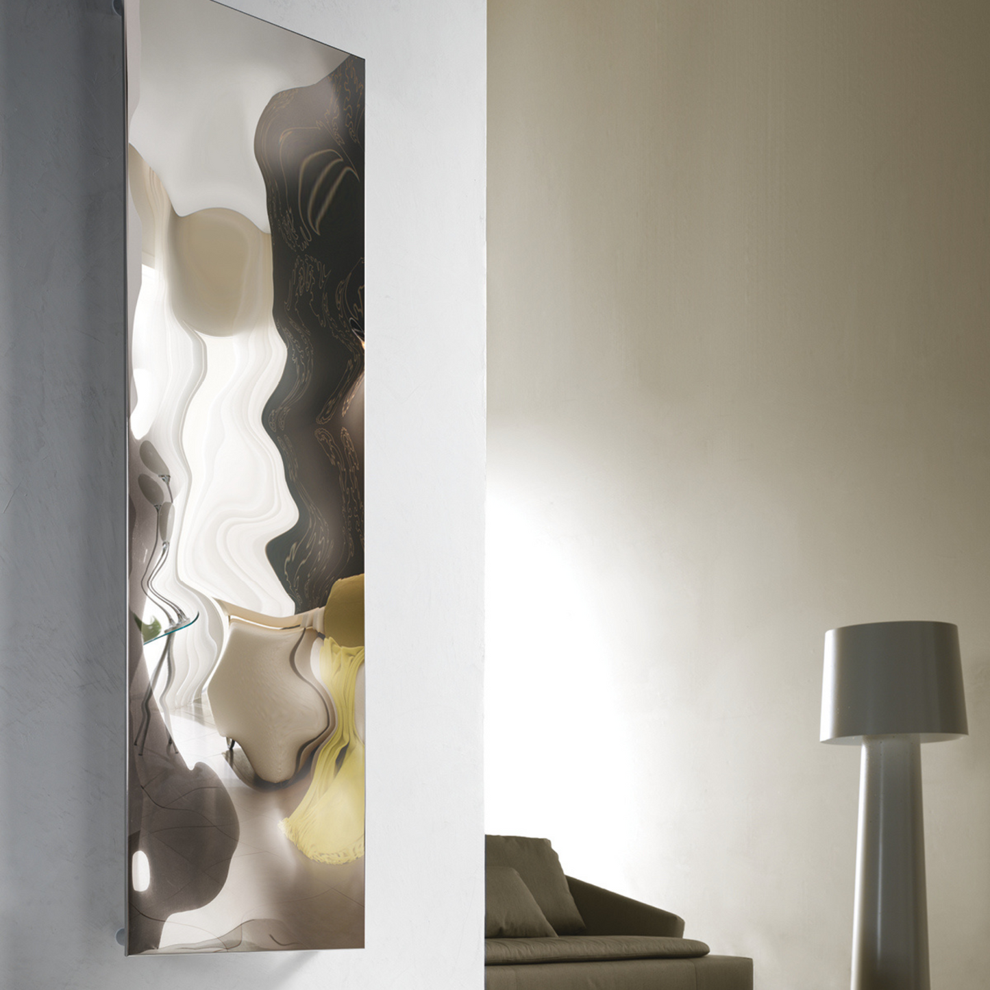 Blow | Vertical Stainless Steel Hot Water Radiator