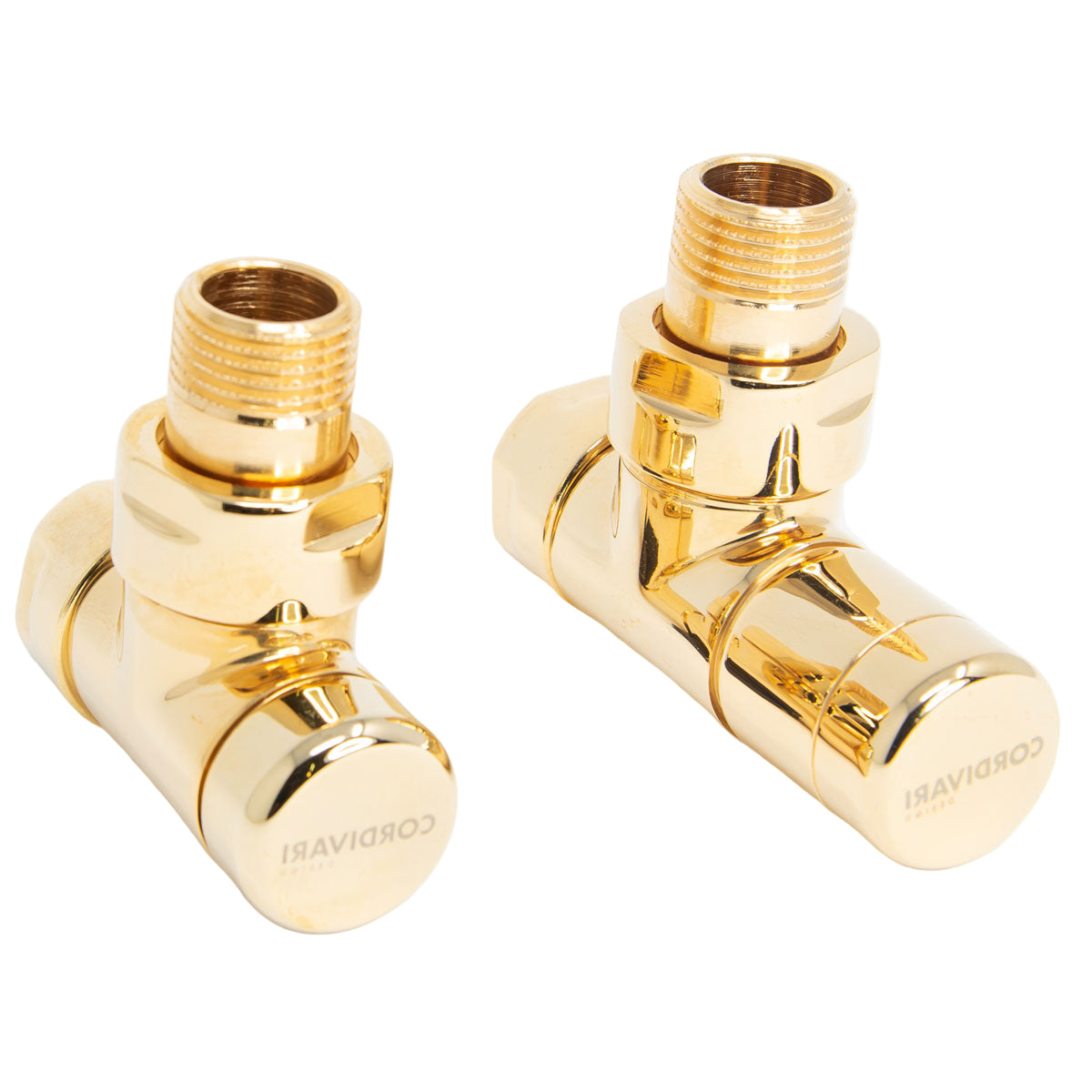 Elegant Angled Valve Manuel - Multiple Finishes Available