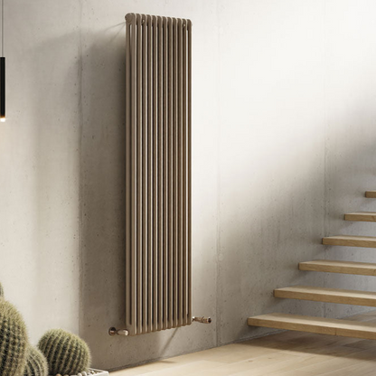 Ardesia 2 Column | Vertical Cast Iron Style Hydronic Radiator