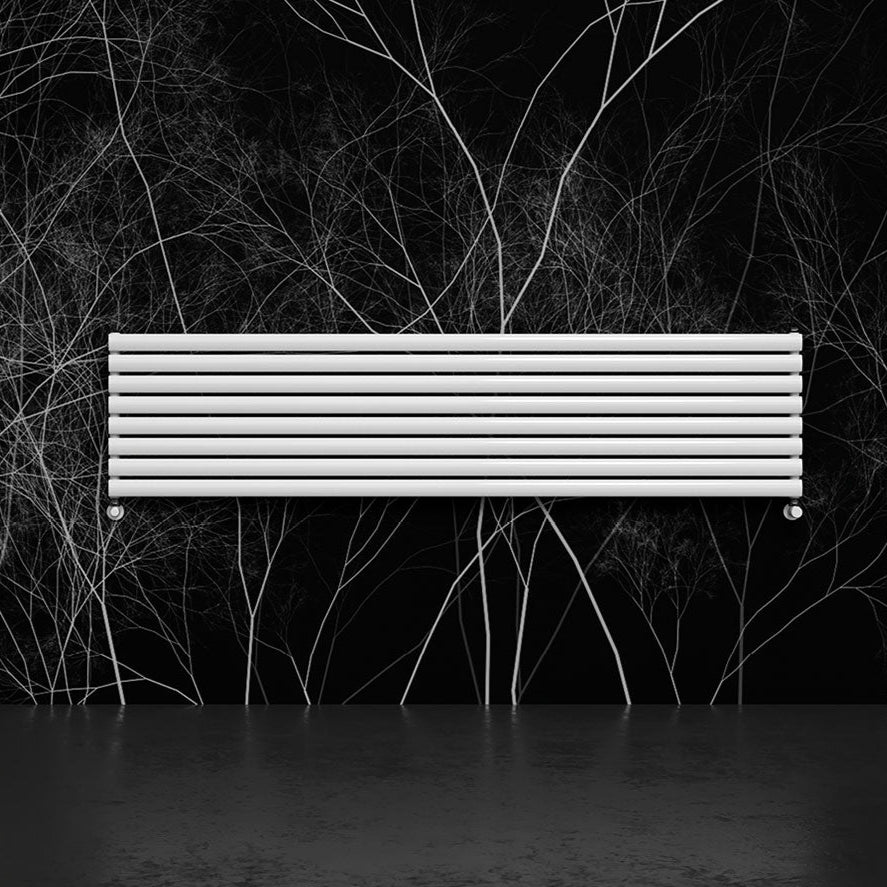 Tamara Horizontal Hydronic Radiator | Elliptical Design, 80+ Colors ...