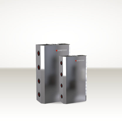 Two Cordivari Buffer Tanks for Heat Pumps