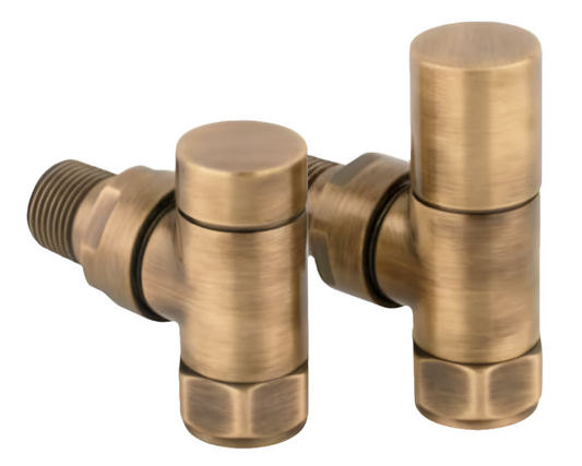 Elegant Square Valve - Brass