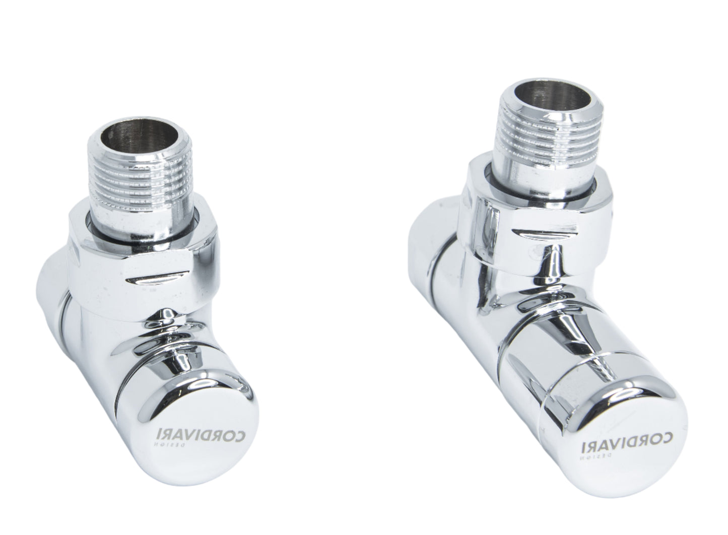 Elegant Angled Valve Manuel - Multiple Finishes Available