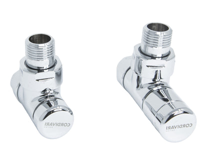 Elegant Angled Valve Manuel - Multiple Finishes Available