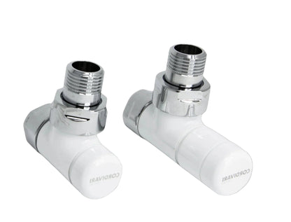 Elegant Angled Valve Manuel - Multiple Finishes Available