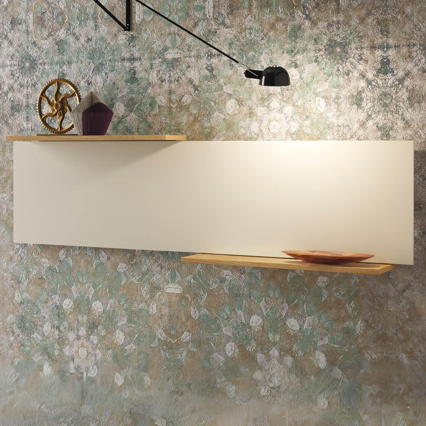 Lynea Horizontal Wood Shelf (Single)