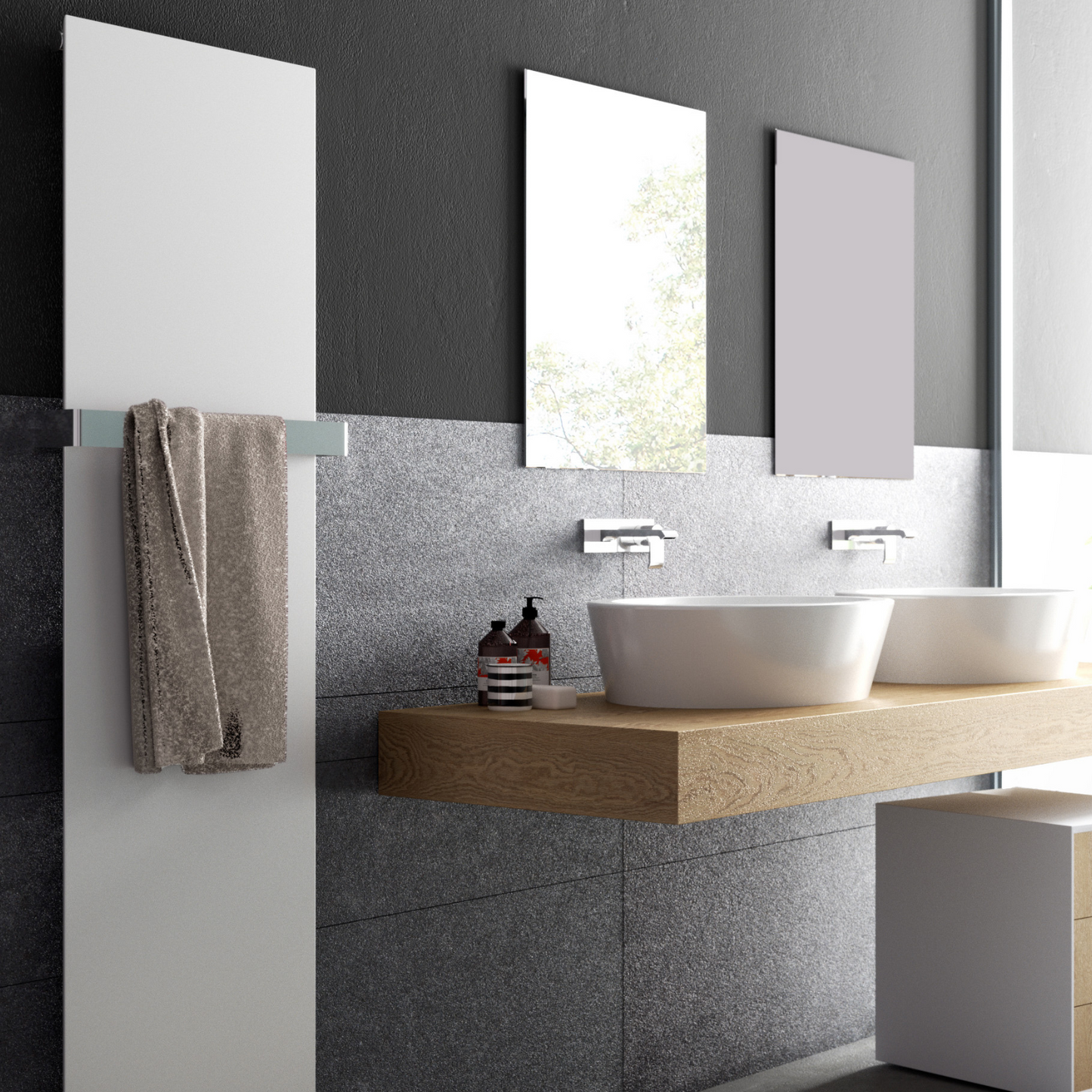 Frame Plus Modern Towel Warmer Cordivari