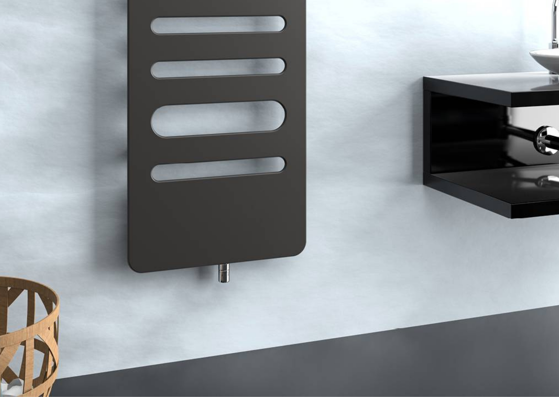 Designer bathroom radiators