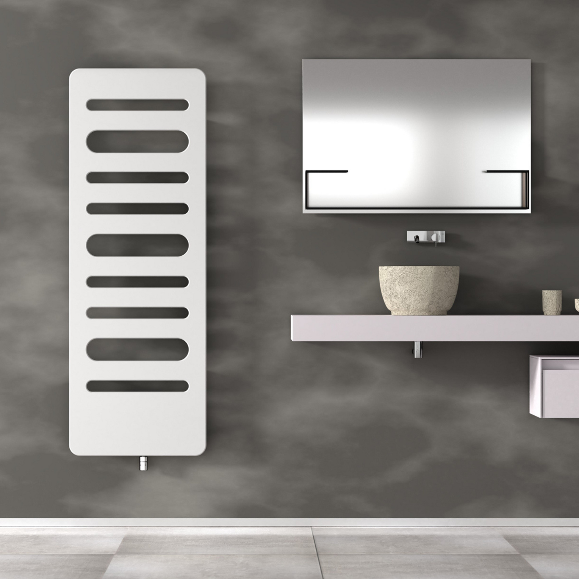 Designer bathroom radiators