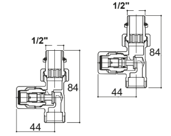 Kristal Valve Holders - Set of 2