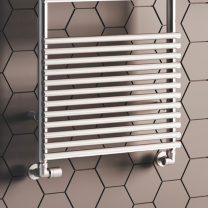 Kristal Total Color Corner Valve with Thermostatic Option (Left/Right) - Multiple Finishes Available