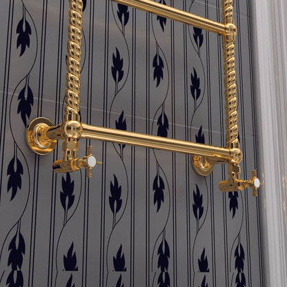 Elegant Classic Angled Valves - Stainless Steel