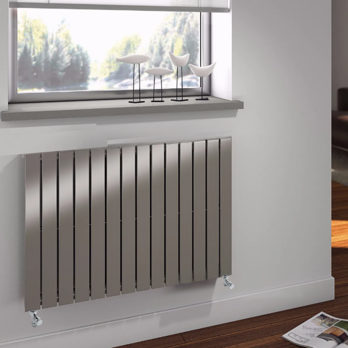 Rosy | Horizontal Hot Water Radiator