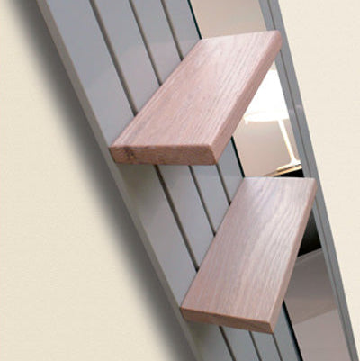 Rosy Mirror | Vertical Hot Water Radiator