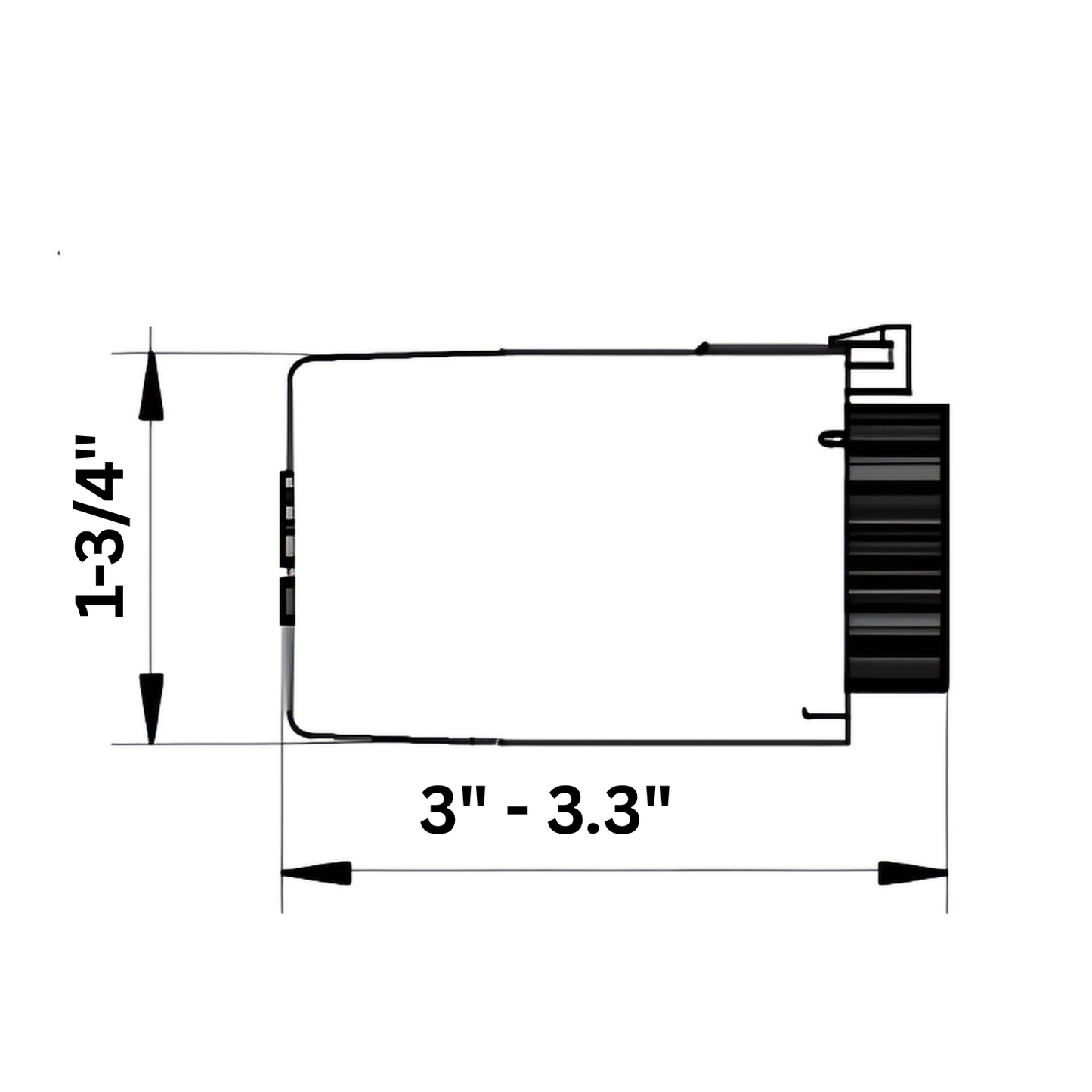 Thermostatic Head White